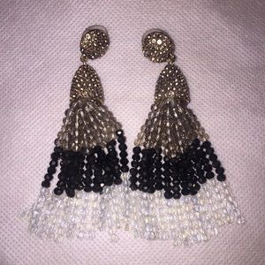 BaubleBar Gem Tassel Earrings